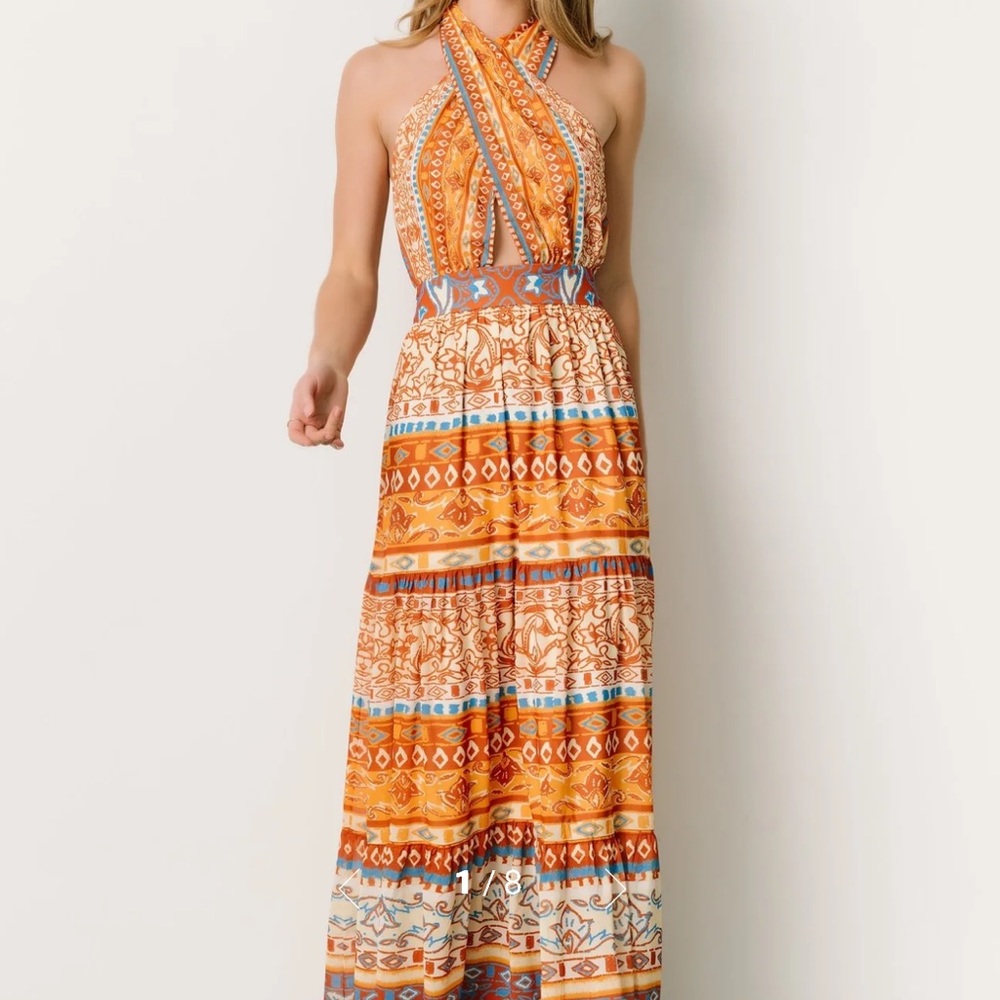 Baltic Born Izzy Halter Top Maxi Dress